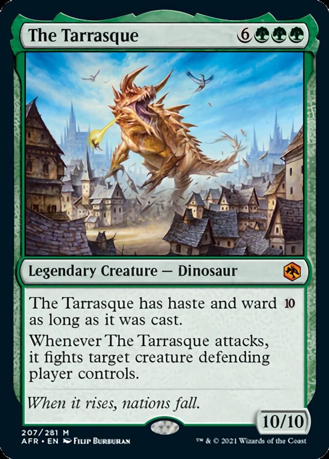 The Tarrasque [Dungeons & Dragons: Adventures in the Forgotten Realms] [Foil]