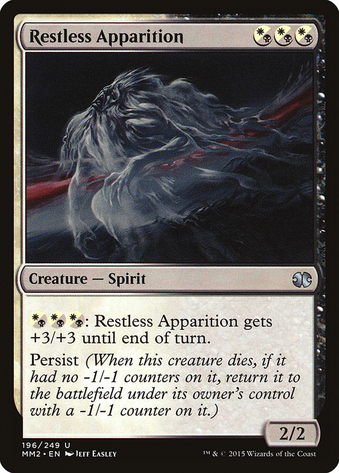 Restless Apparition [Modern Masters 2015] [Foil]