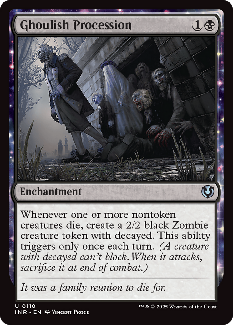 Ghoulish Procession [Innistrad Remastered] [Foil]