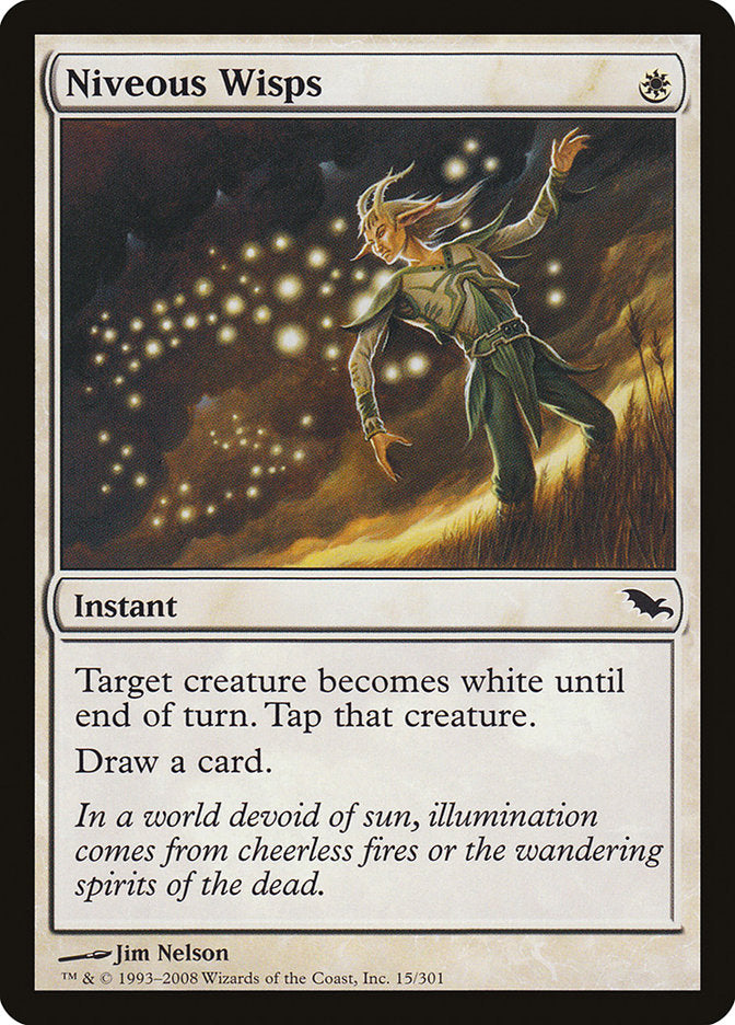 Niveous Wisps [Shadowmoor] [Foil]