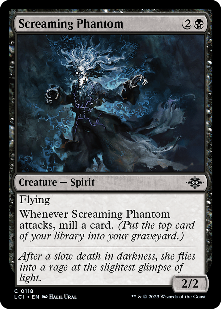 Screaming Phantom [The Lost Caverns of Ixalan] [Foil]
