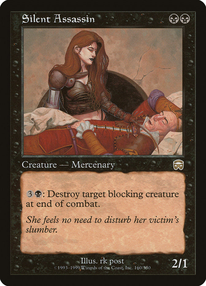 Silent Assassin [Mercadian Masques] [Foil]