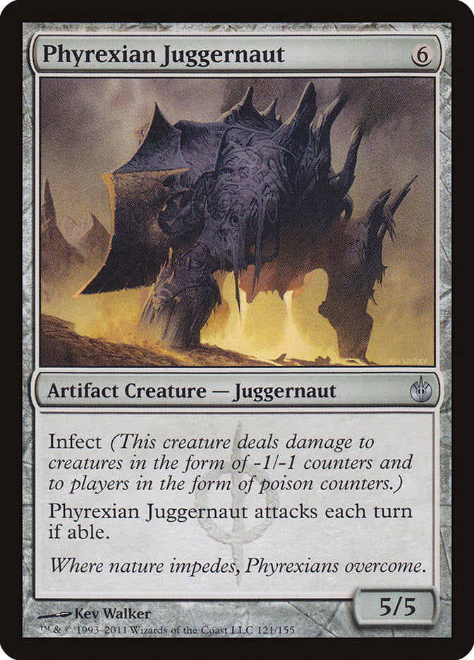 Phyrexian Juggernaut [Mirrodin Besieged] [Foil]