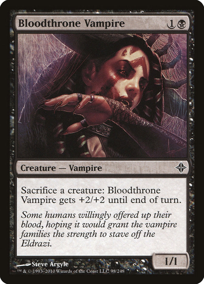 Bloodthrone Vampire [Rise of the Eldrazi] [Foil]