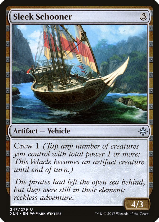 Sleek Schooner [Ixalan] [Foil]