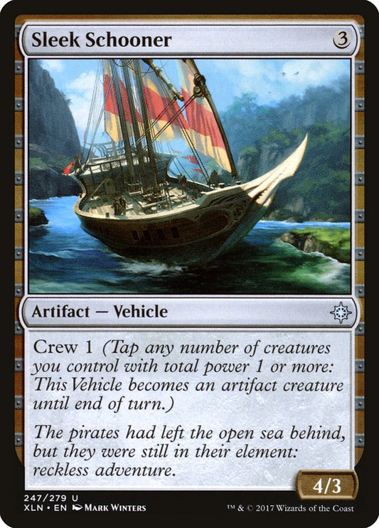 Sleek Schooner [Ixalan] [Foil]