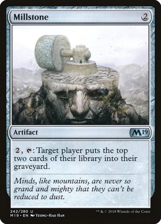 Millstone [Core Set 2019] [Foil]