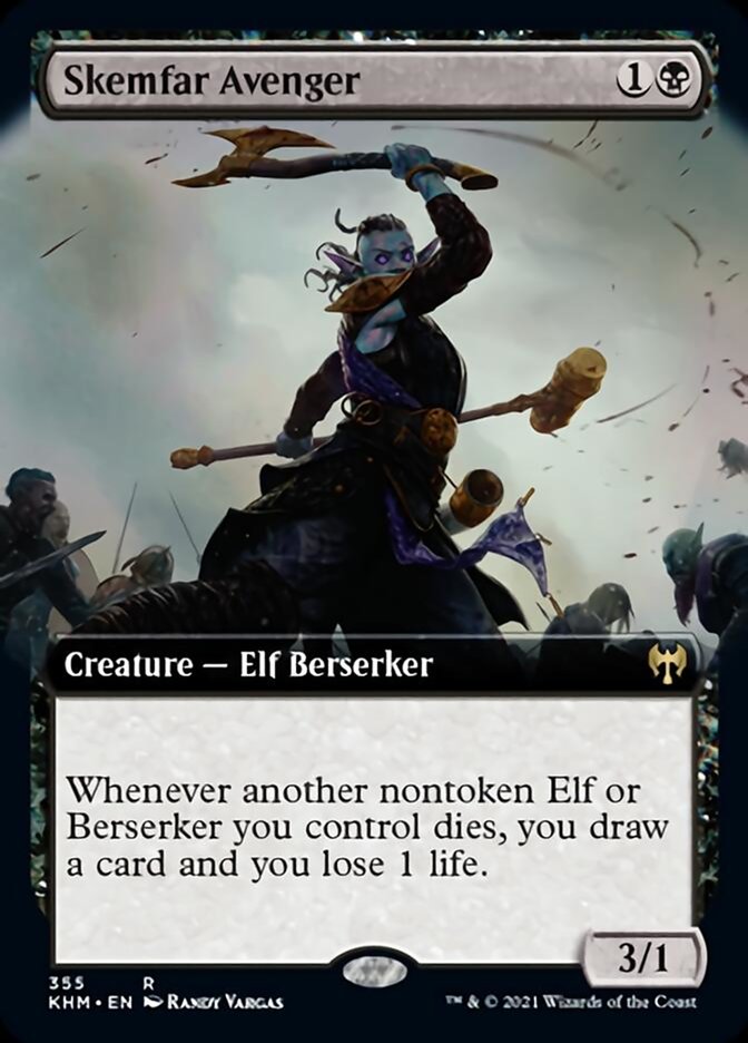 Skemfar Avenger (Extended Art) [Kaldheim] [Foil]