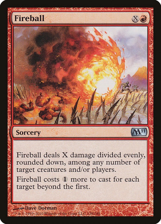 Fireball [Core Set 2011] [Foil]