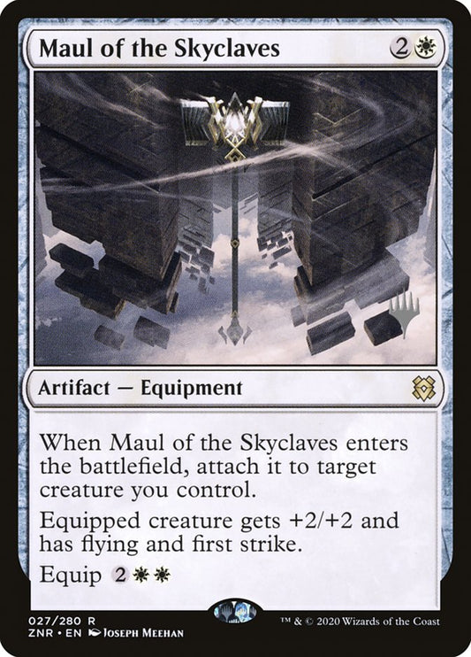 Maul of the Skyclaves (Promo Pack) [Zendikar Rising Promos] [Foil]