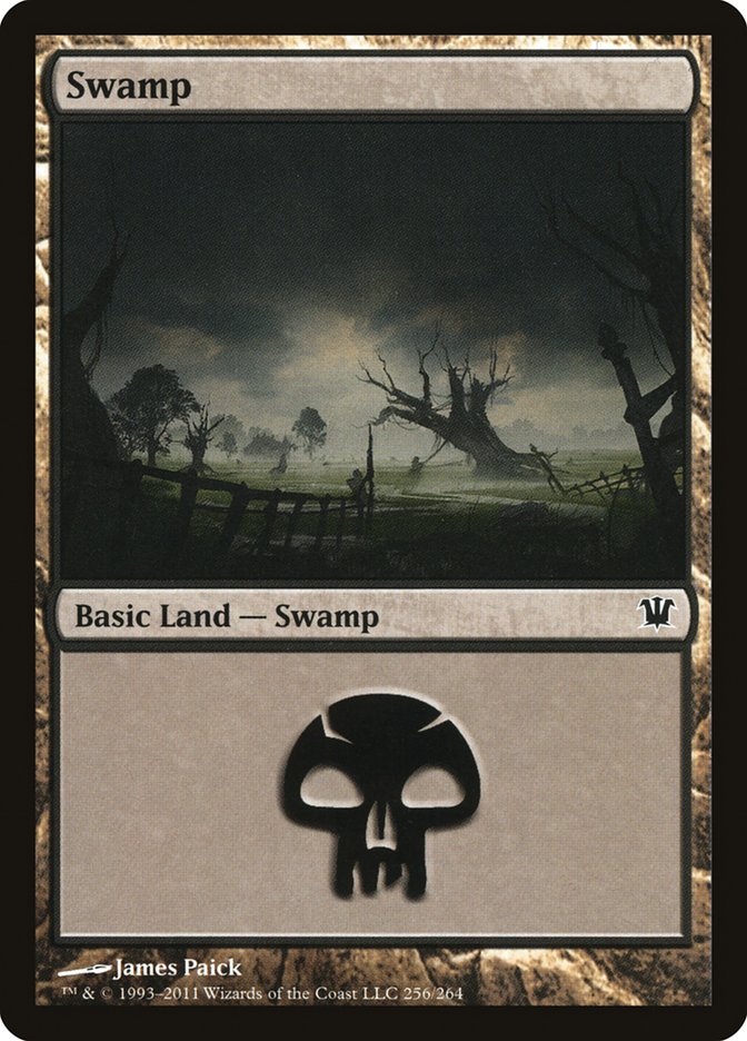 Swamp (256) [Innistrad] [Foil]
