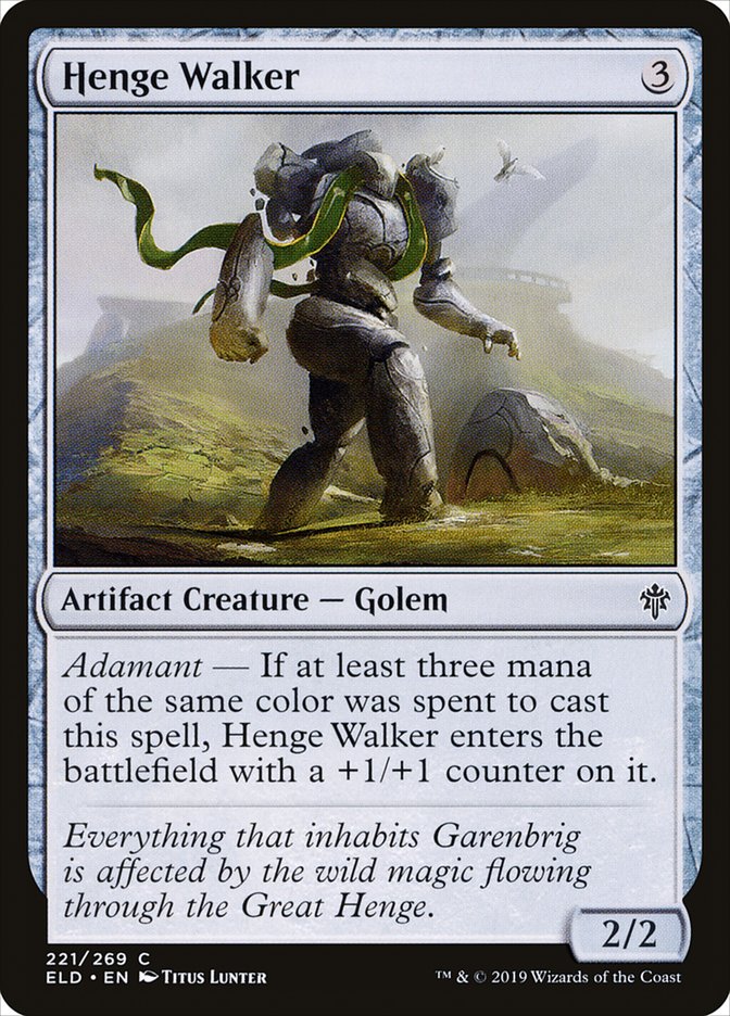 Henge Walker [Throne of Eldraine] [Foil]