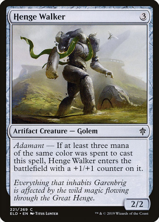 Henge Walker [Throne of Eldraine] [Foil]