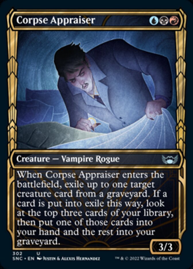 Corpse Appraiser (Showcase Golden Age) [Streets of New Capenna] [Foil]