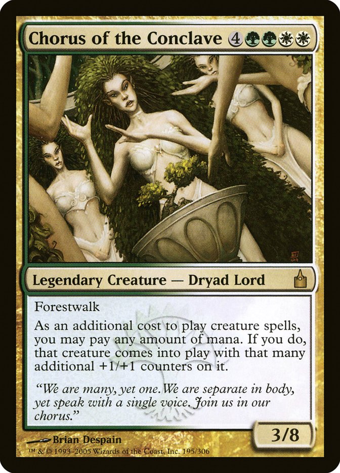 Chorus of the Conclave [Ravnica: City of Guilds] [Foil]