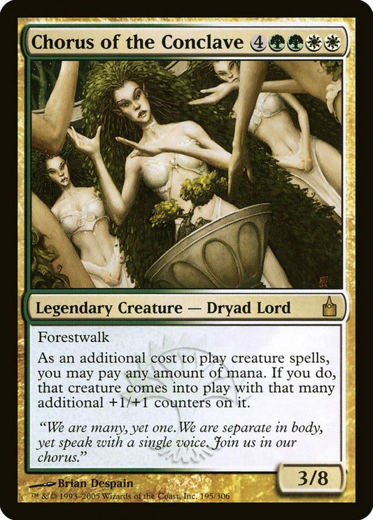 Chorus of the Conclave [Ravnica: City of Guilds] [Foil]