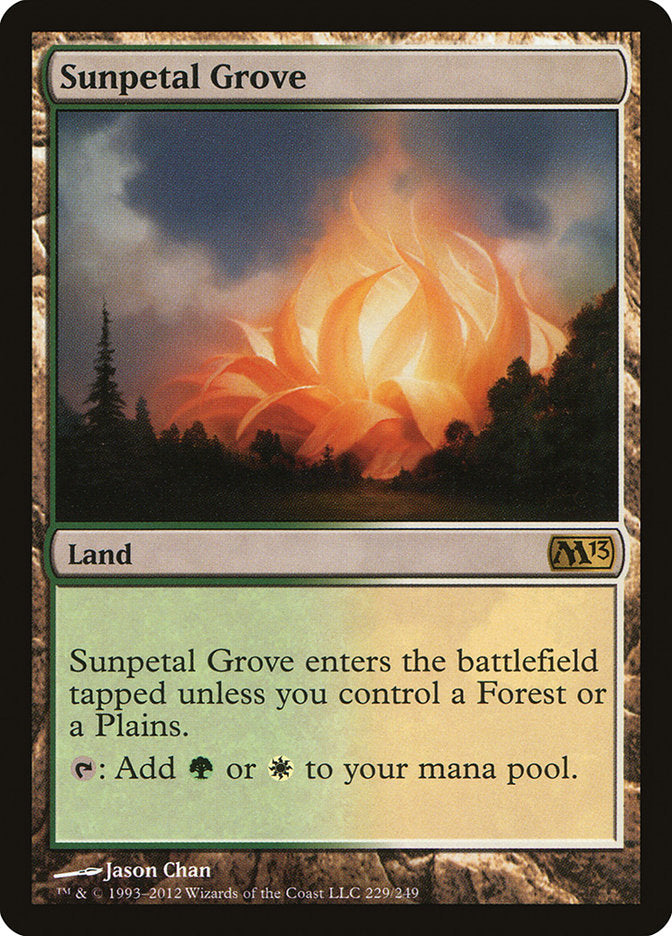 Sunpetal Grove [Core Set 2013]