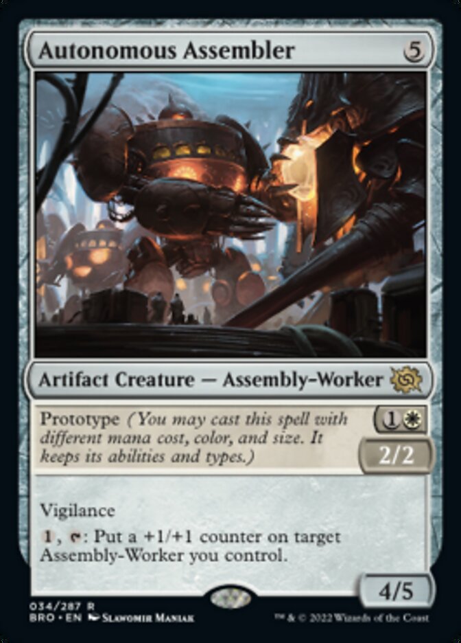 Autonomous Assembler [The Brothers' War] [Foil]