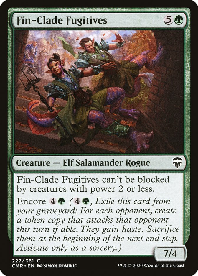 Fin-Clade Fugitives [Commander Legends] [Foil]