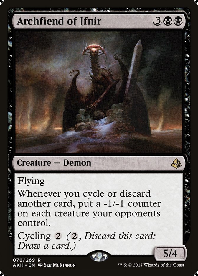 Archfiend of Ifnir [Amonkhet] [Foil]