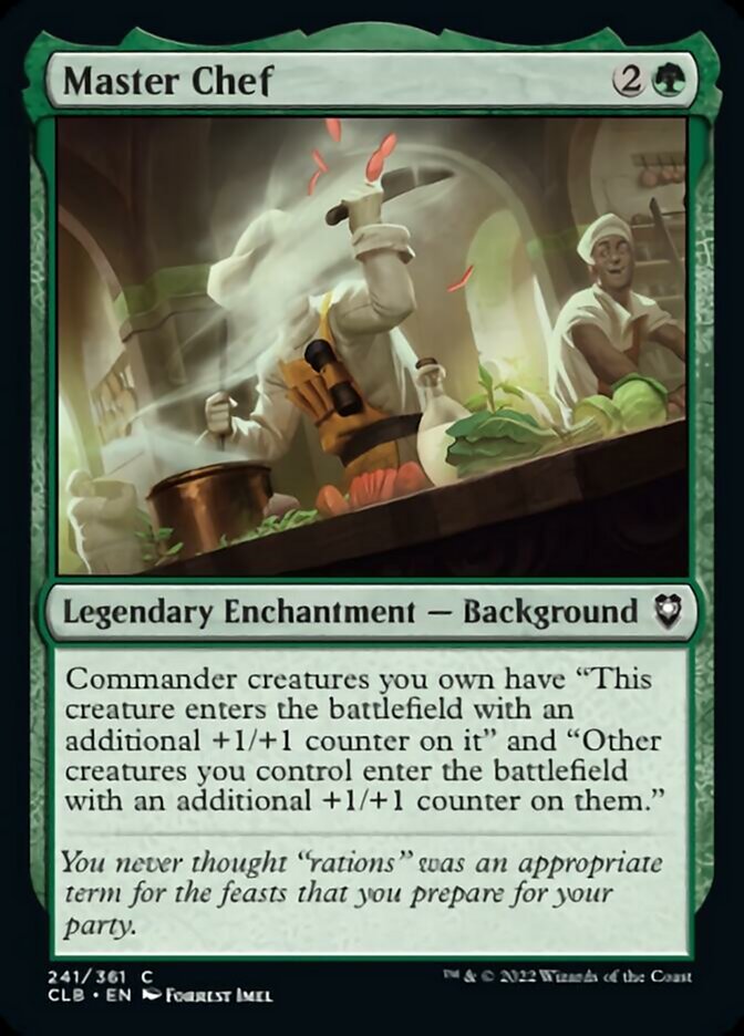 Master Chef [Commander Legends: Battle for Baldur's Gate] [Foil]