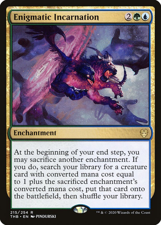 Enigmatic Incarnation [Theros Beyond Death] [Foil]