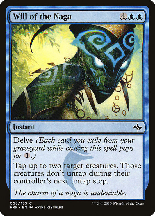 Will of the Naga [Fate Reforged] [Foil]