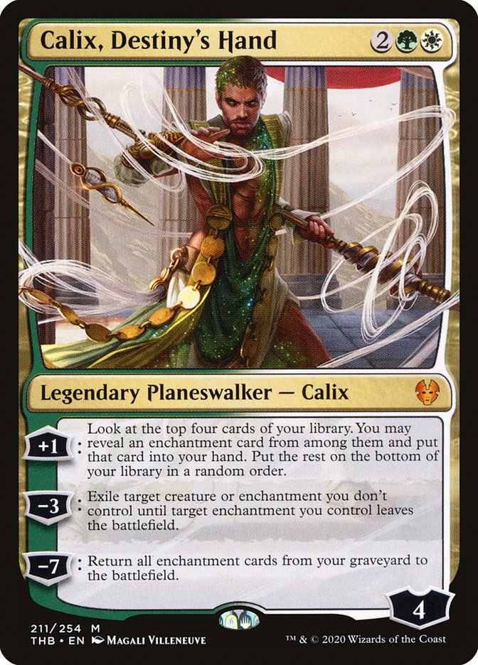 Calix, Destiny's Hand [Theros Beyond Death] [Foil]