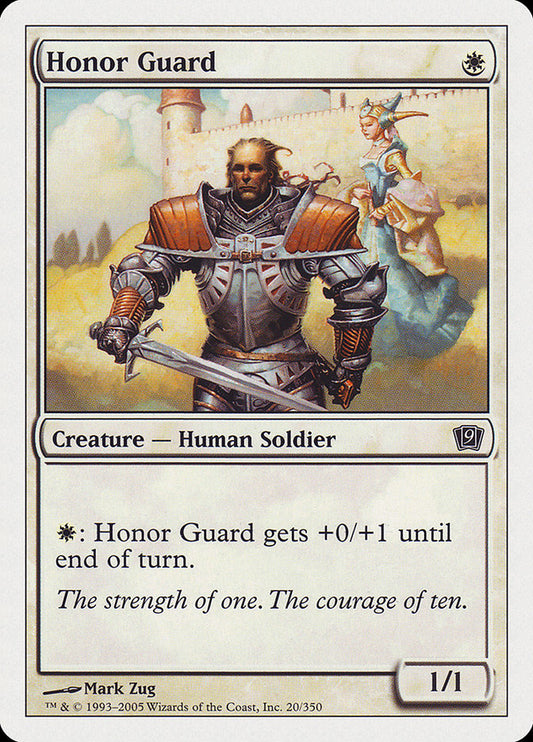 Honor Guard [Ninth Edition] [Foil]