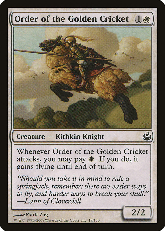 Order of the Golden Cricket [Morningtide] [Foil]