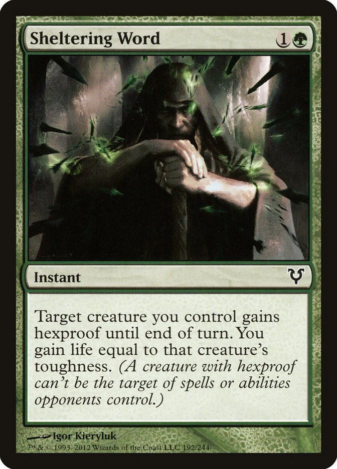 Sheltering Word [Avacyn Restored] [Foil]