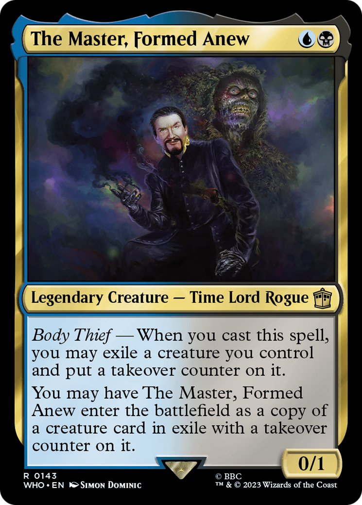 The Master, Formed Anew [Doctor Who] [Foil]