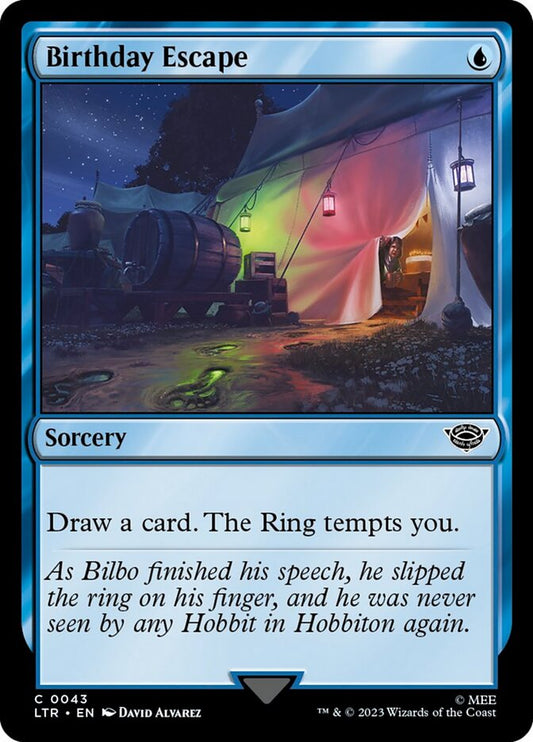 Birthday Escape [The Lord of the Rings: Tales of Middle-Earth] [Foil]