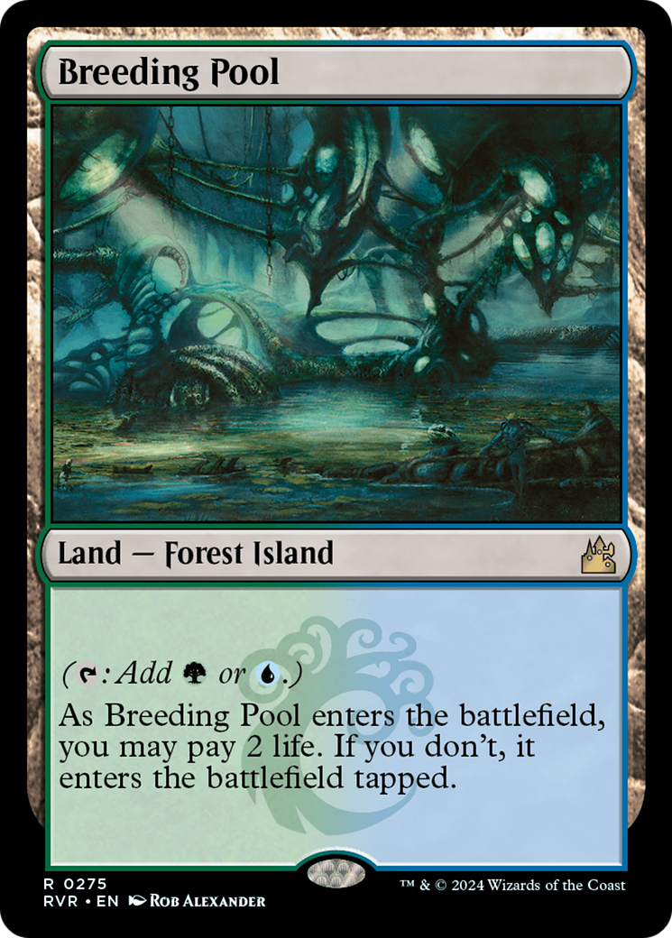 Breeding Pool [Ravnica Remastered] [Foil]