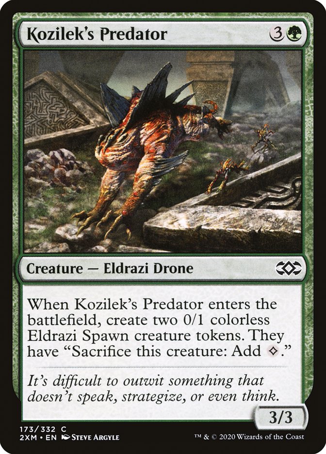 Kozilek's Predator [Double Masters] [Foil]