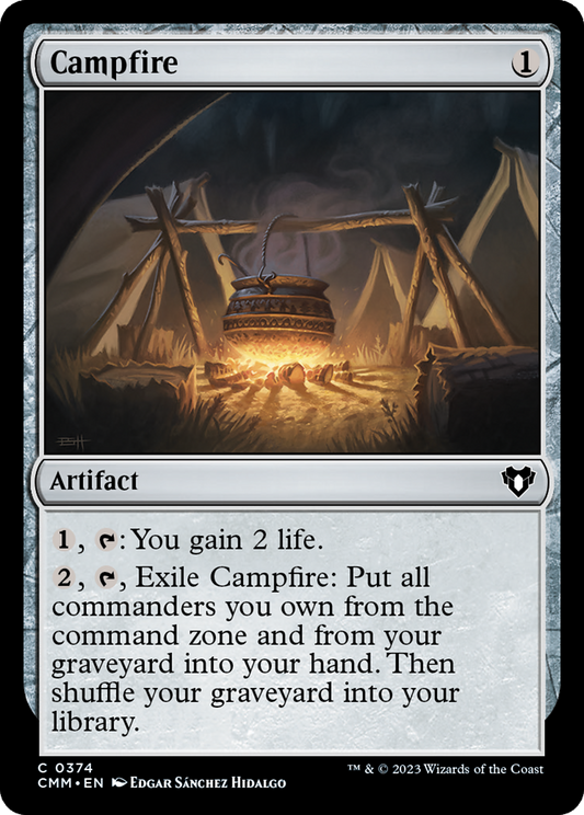 Campfire [Commander Masters] [Foil]
