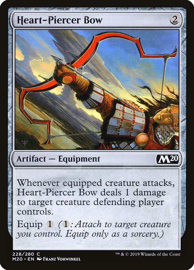 Heart-Piercer Bow [Core Set 2020] [Foil]