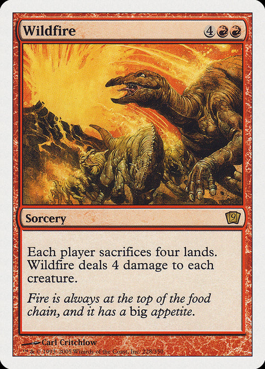 Wildfire [Ninth Edition] [Foil]