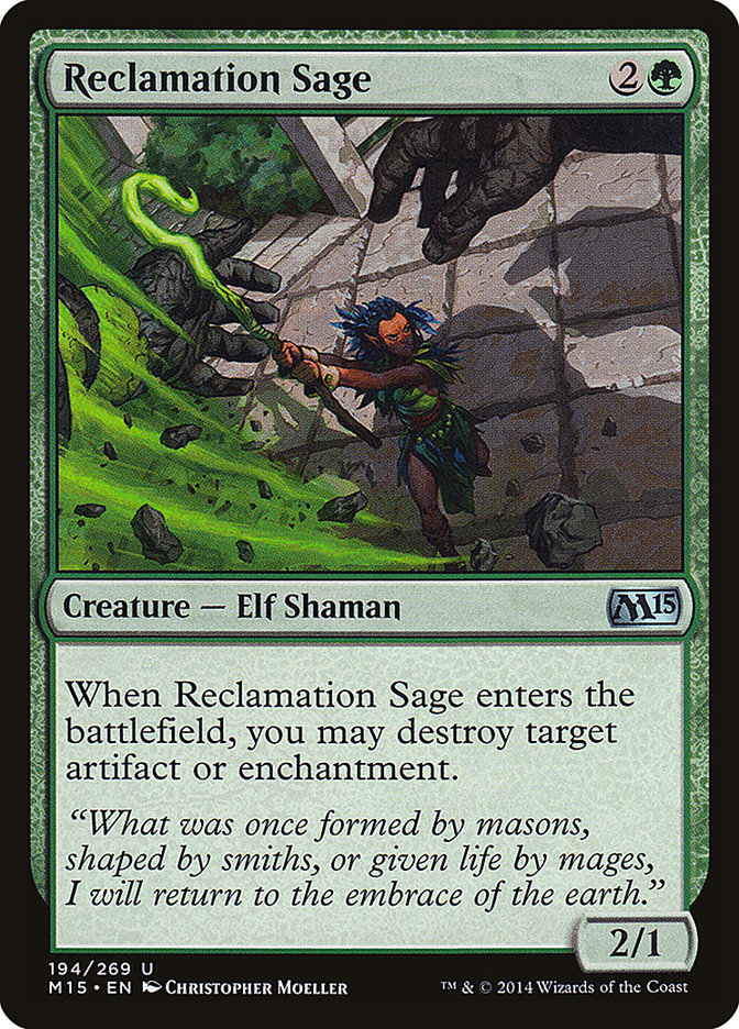 Reclamation Sage [Core Set 2015]