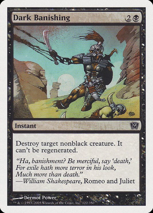 Dark Banishing [Ninth Edition] [Foil]