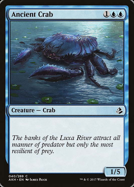 Ancient Crab [Amonkhet] [Foil]