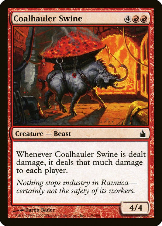 Coalhauler Swine [Ravnica: City of Guilds] [Foil]