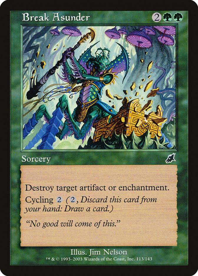 Break Asunder [Scourge] [Foil]