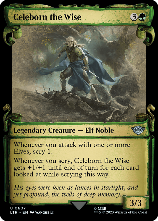 Celeborn the Wise [The Lord of the Rings: Tales of Middle-Earth Showcase Scrolls] [Foil]