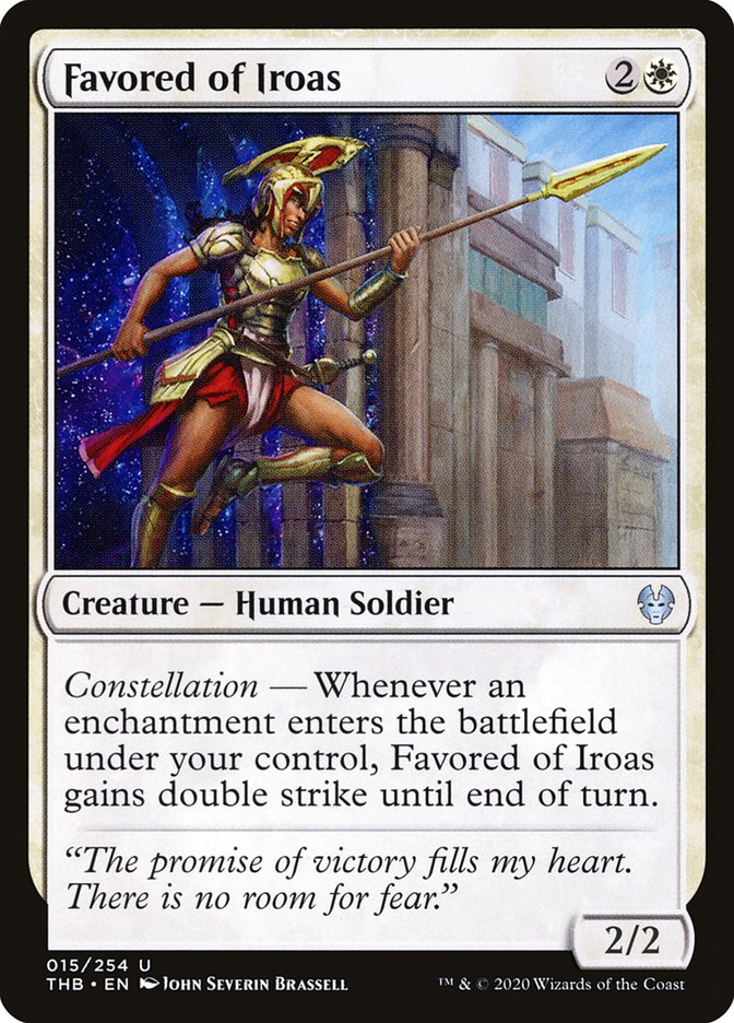 Favored of Iroas [Theros Beyond Death] [Foil]
