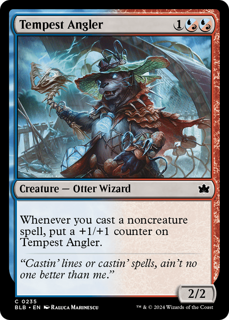 Tempest Angler [Bloomburrow] [Foil]