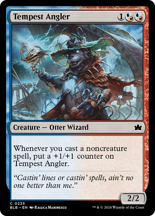 Tempest Angler [Bloomburrow] [Foil]