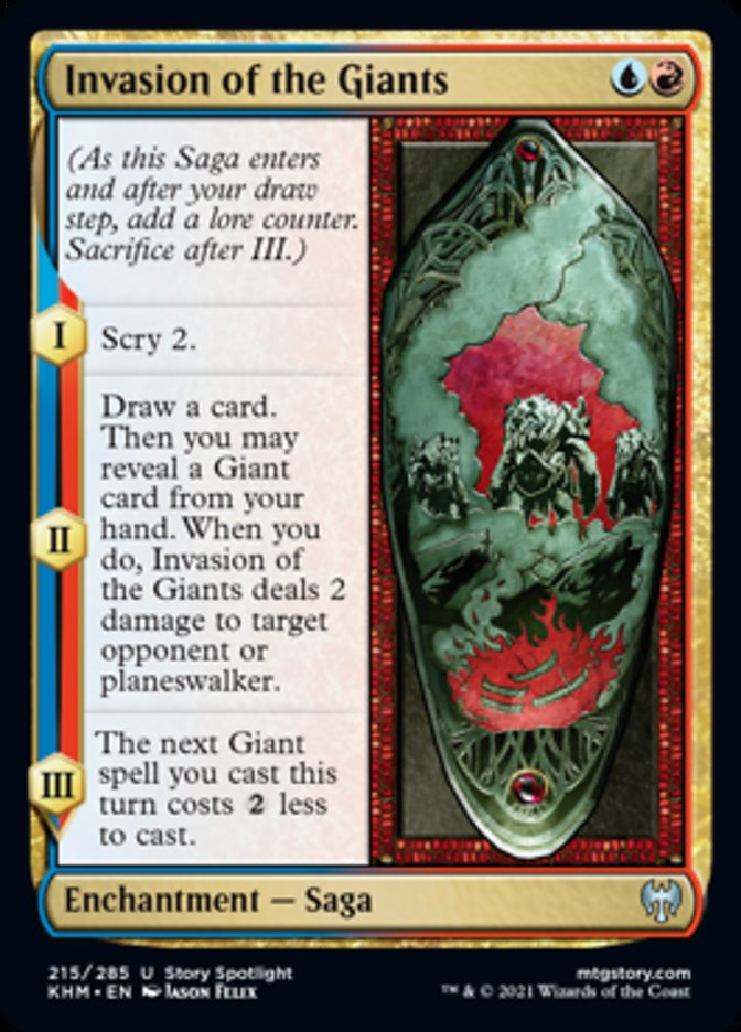 Invasion of the Giants [Kaldheim] [Foil]