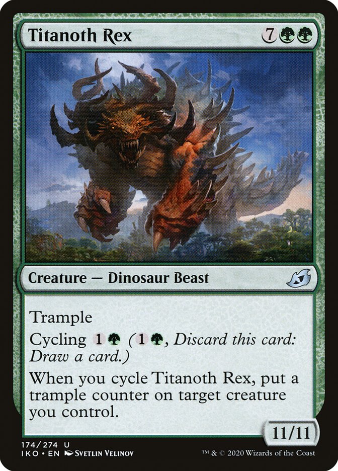 Titanoth Rex [Ikoria: Lair of Behemoths] [Foil]