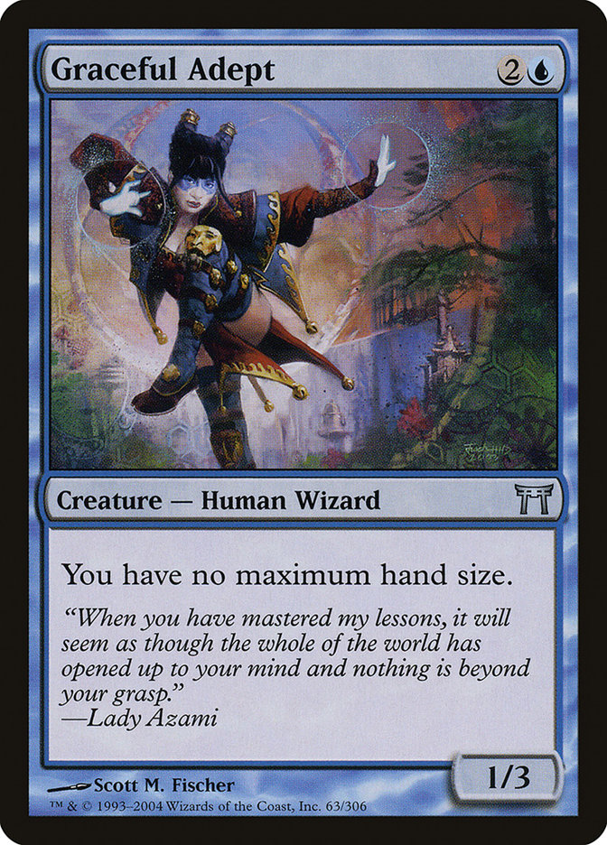 Graceful Adept [Champions of Kamigawa] [Foil]